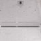 Alfi Brand 59" Brushed Stainless Steel Linear Shower Drain with Groove Holes ABLD59C-BSS - alternate 1